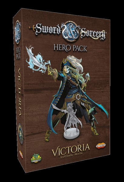 Sword & Sorcery Brettspiel Deutsch Victoria Hero Pack